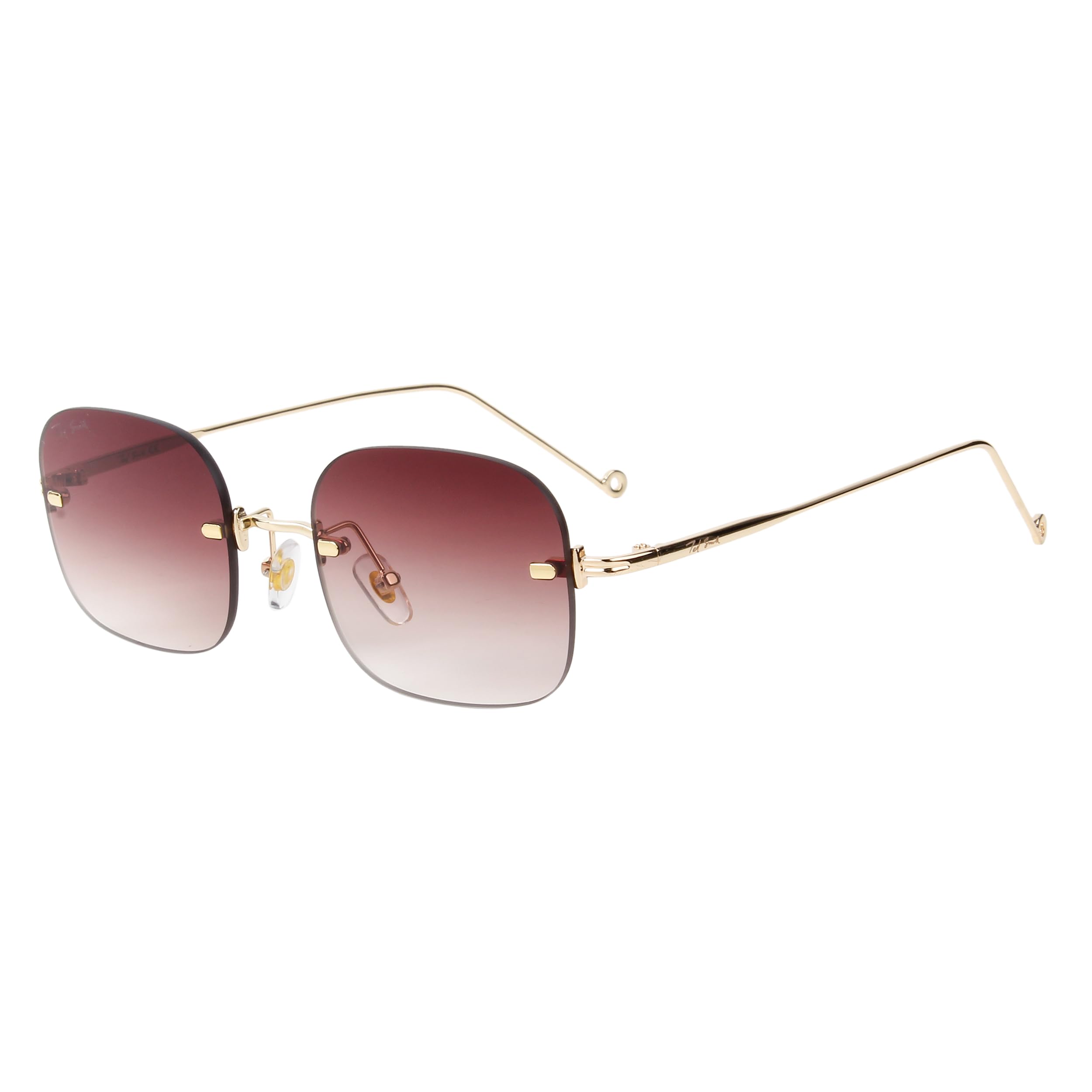 ted smith Polycarbonate UV Protection Metal Square Sunglasses-picture-39