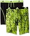 adidas Men's Sport Performance Climalite 9-Inch Midway Underwear (2-Pack), Semi Solar Slime Draven/Black/Semi Solar Slime, Medium/Waist Size 32-34