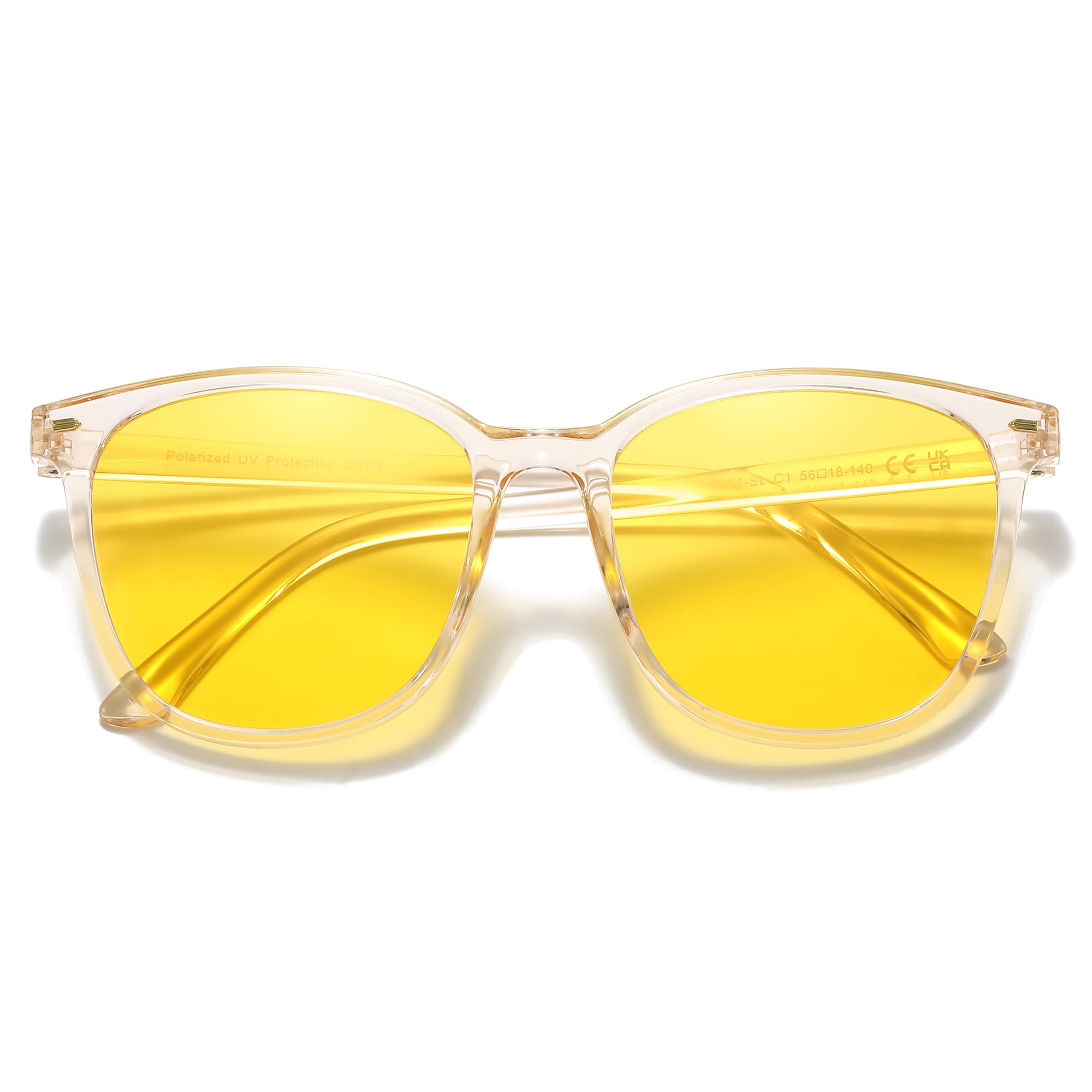 Polarized Sunglasses for Men Anti-Glare 100% UV Protection Classic Sun Glasses for Fishing/Driving/Golf