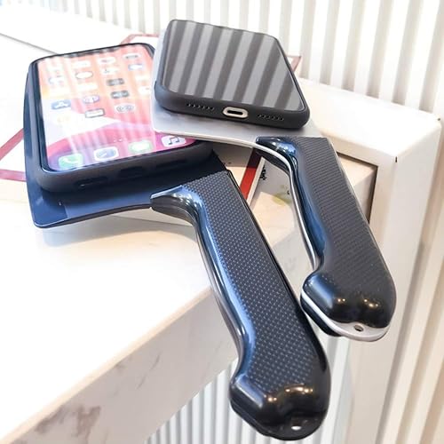 Miniatura 5 de Prank - Funda para teléfono compatible con Samsung Galaxy S21 FE, funda de goma de silicona suave para cuchillo de cocina, forma de picador,