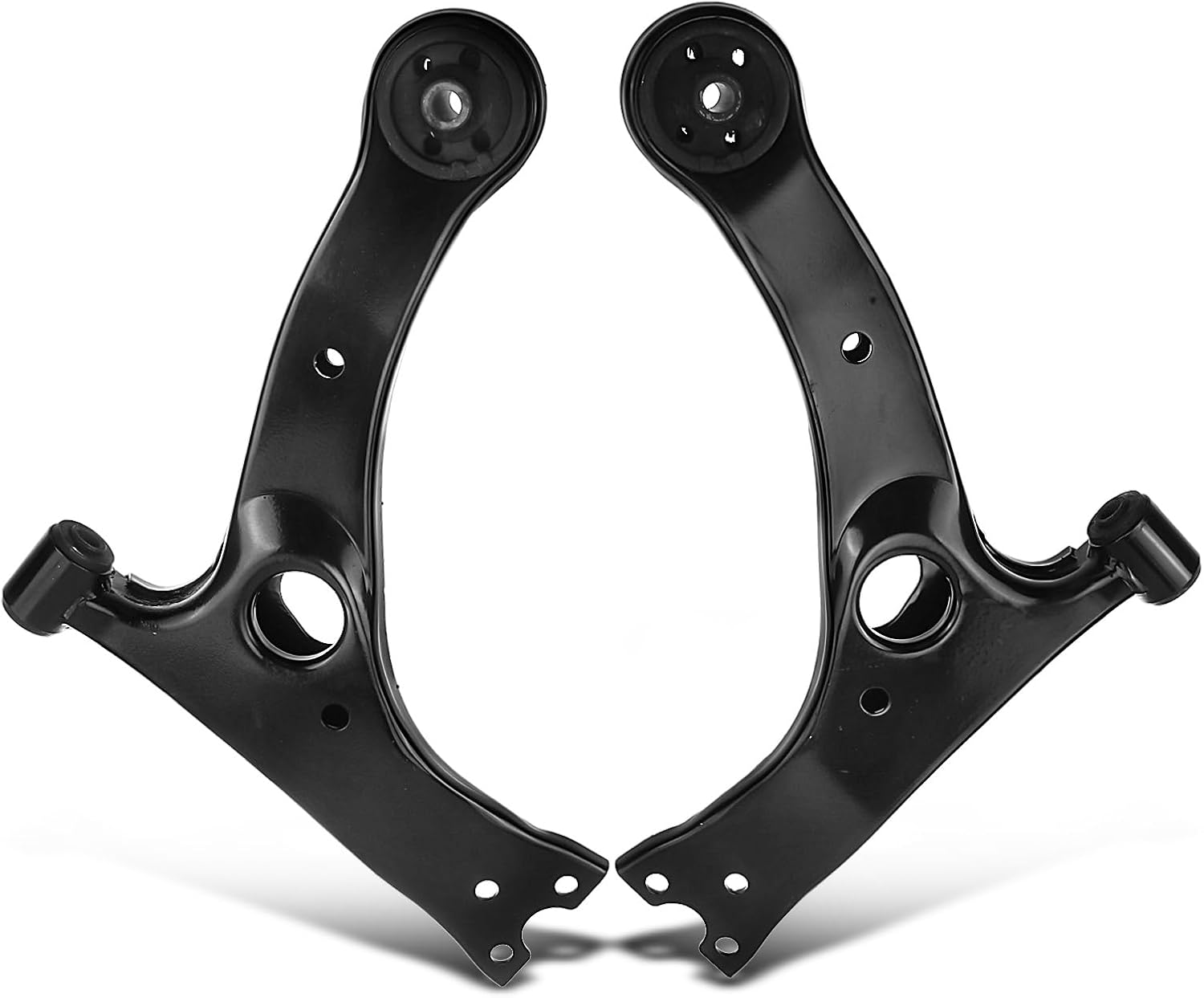 A-Premium 2 x Front Lower Control Arm, with Bushing, Compatible with Toyota Corolla 2003-2013, Matrix 2003-2008, Celica 2000-2005, Pontiac Vibe 2003-2008