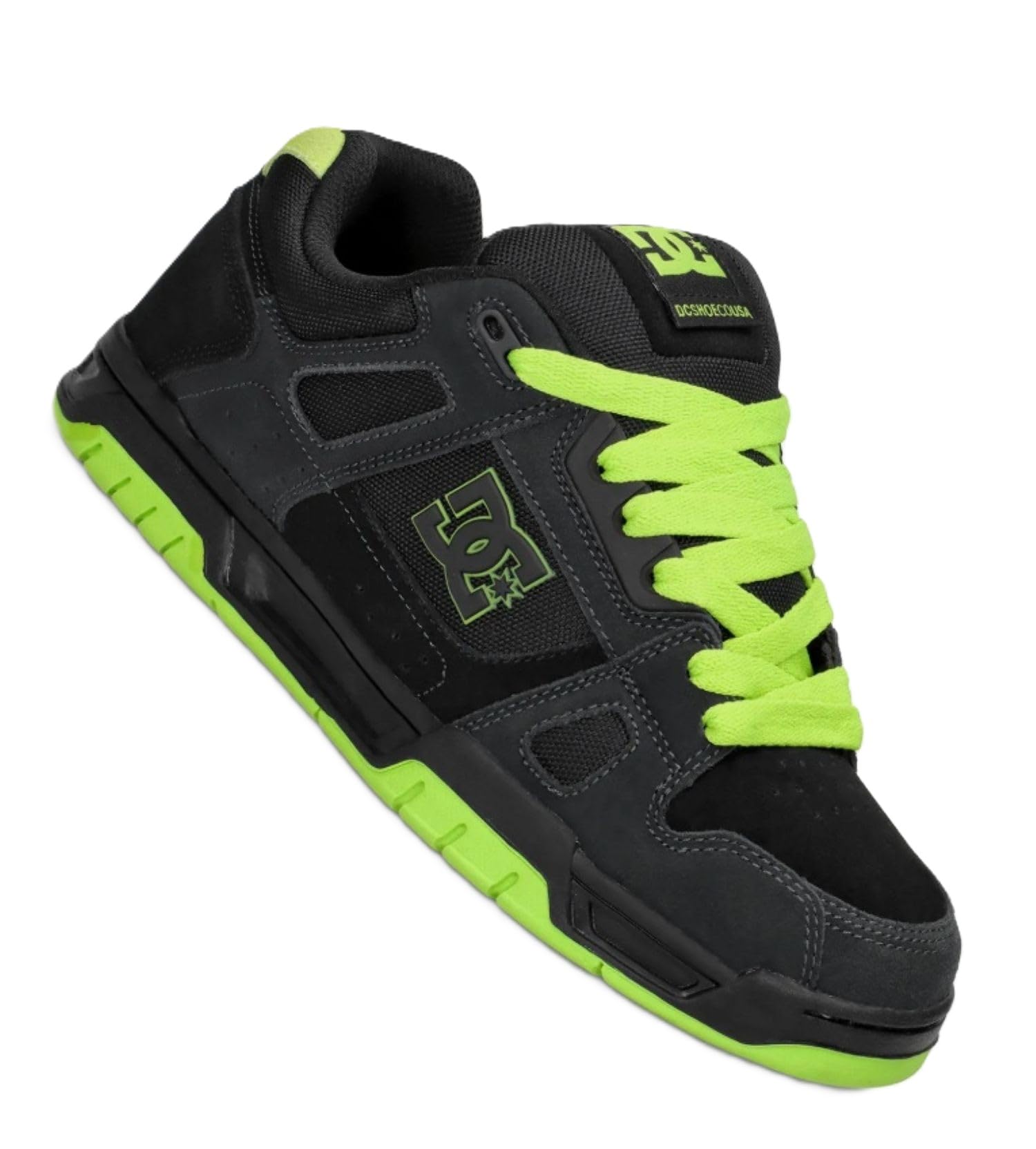 DC Shoes Stag - Zapatillas de Cuero para Hombre