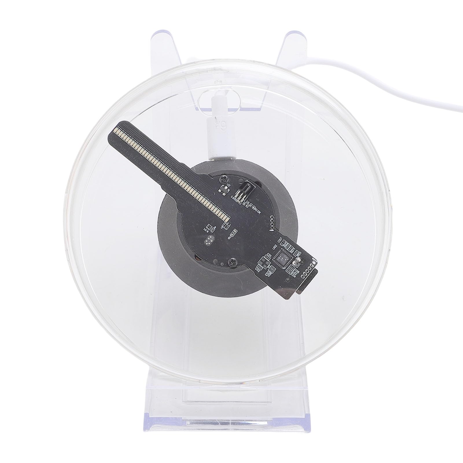 Fabater Fan con Ologramma 3D Display Pubblicitario con Risoluzione HD Vivida 1080X1600 per Negozi Aziendali, Telecomando WiFi per Ristoranti