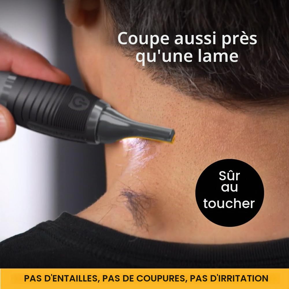 Micro Touch Max Titanium Tondeuse à cheveux éclairée