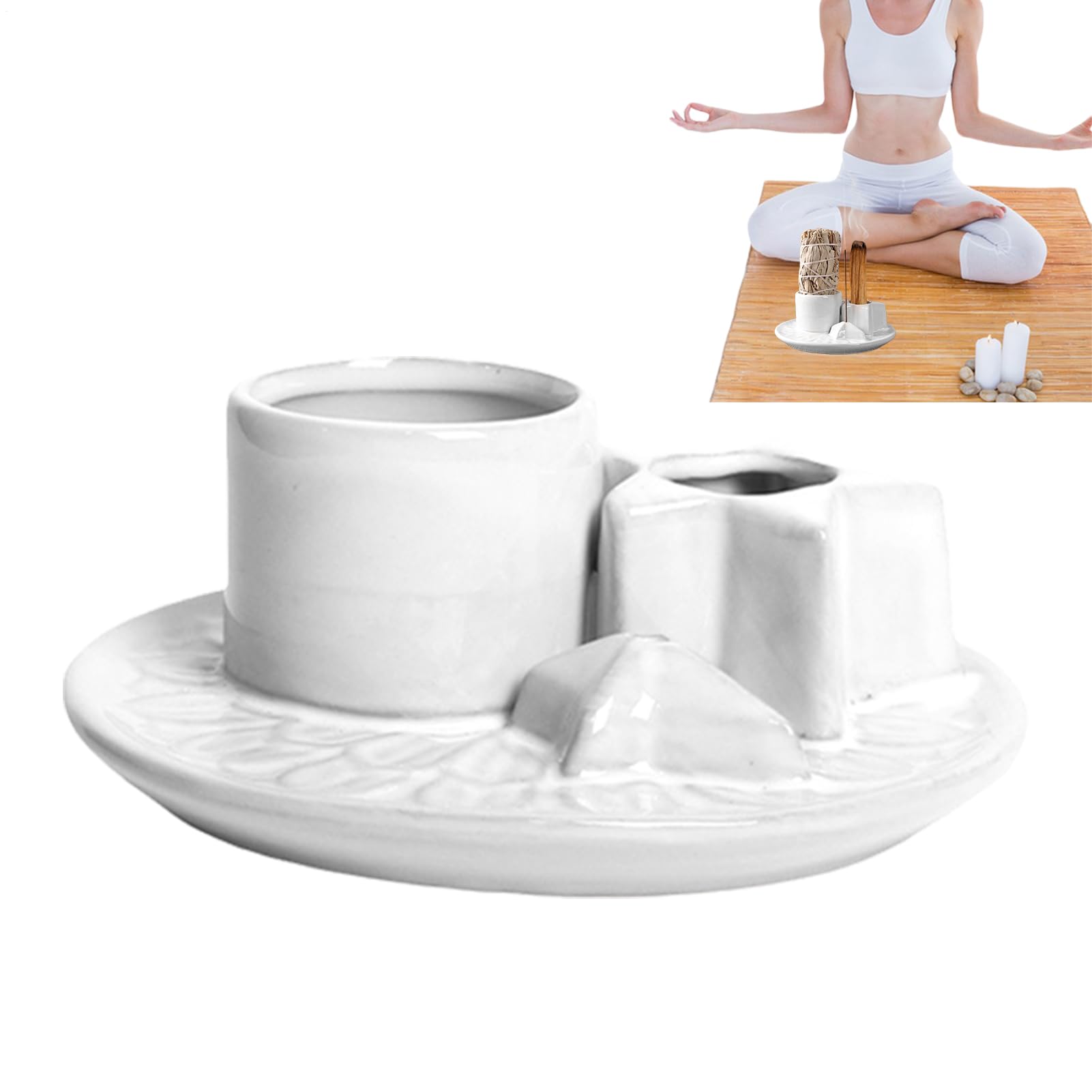 Porte-encens support multifonctionnel pour spa café hôtel et sauna
