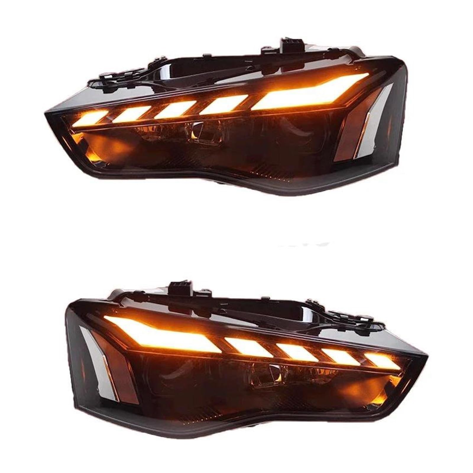 Luces Coche Faro Delantero Para A5 2012-2016 Lente Proyector Conjunto Faros Accesorios Iluminación Para Coche Lámpara Delantera