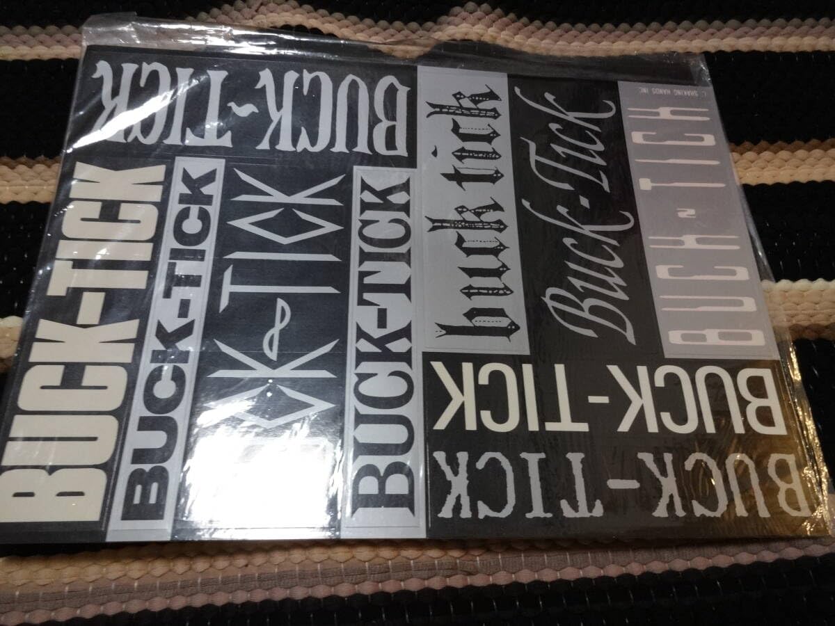 【BUCK-TICK】レアステッカー Amazon.co.jp: BUCK-TICK バクチク ロゴ ステッカー : パソコン