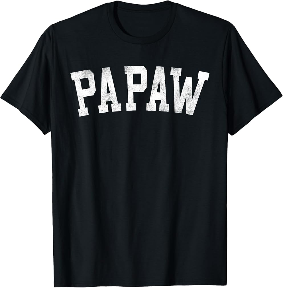 Papaw - Classic Bold Font Father's Day Papaw T-Shirt