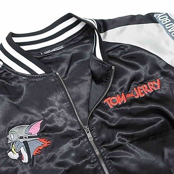 Amazon.co.jp: トムとジェリー[アウター]スカジャン Lサイズ