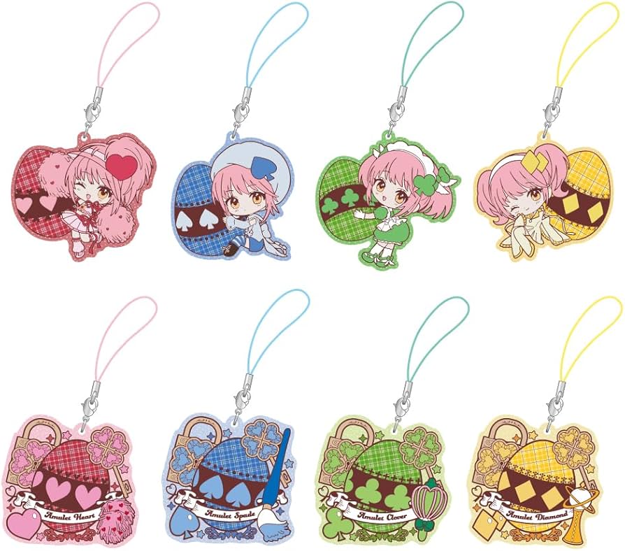 あ*)様 しゅごキャラストラップ Amazon.co.jp: [ココラボ] しゅごキャラ！ トレーディング ラメ入り