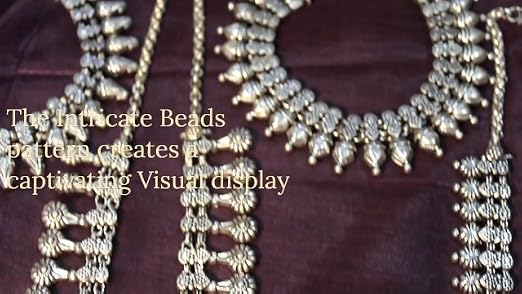 athizay Oxidised Silver Necklace for Women Fashion Traditional
