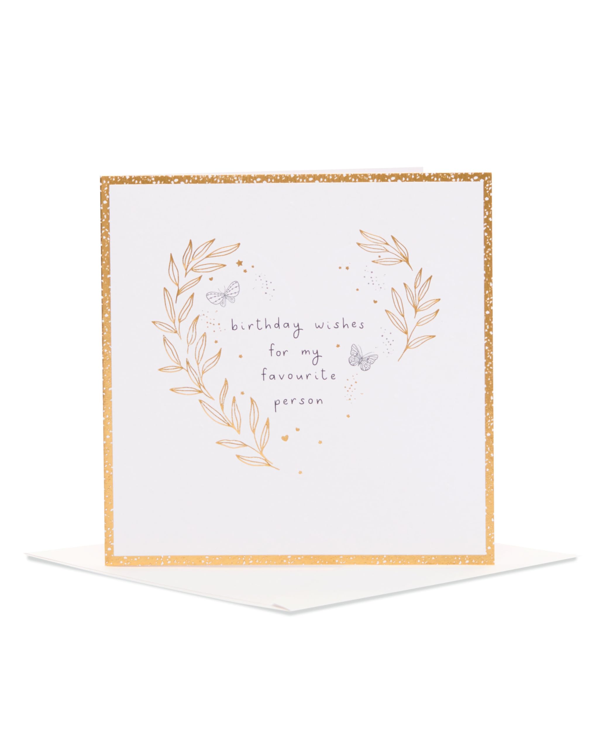 UK Greetings Birthday Card for Her/Friend - Wishes Design - From The Camden Collection