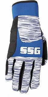 SSG Pro Team Roper Blue Streak Glove with Gel Pad Blue L