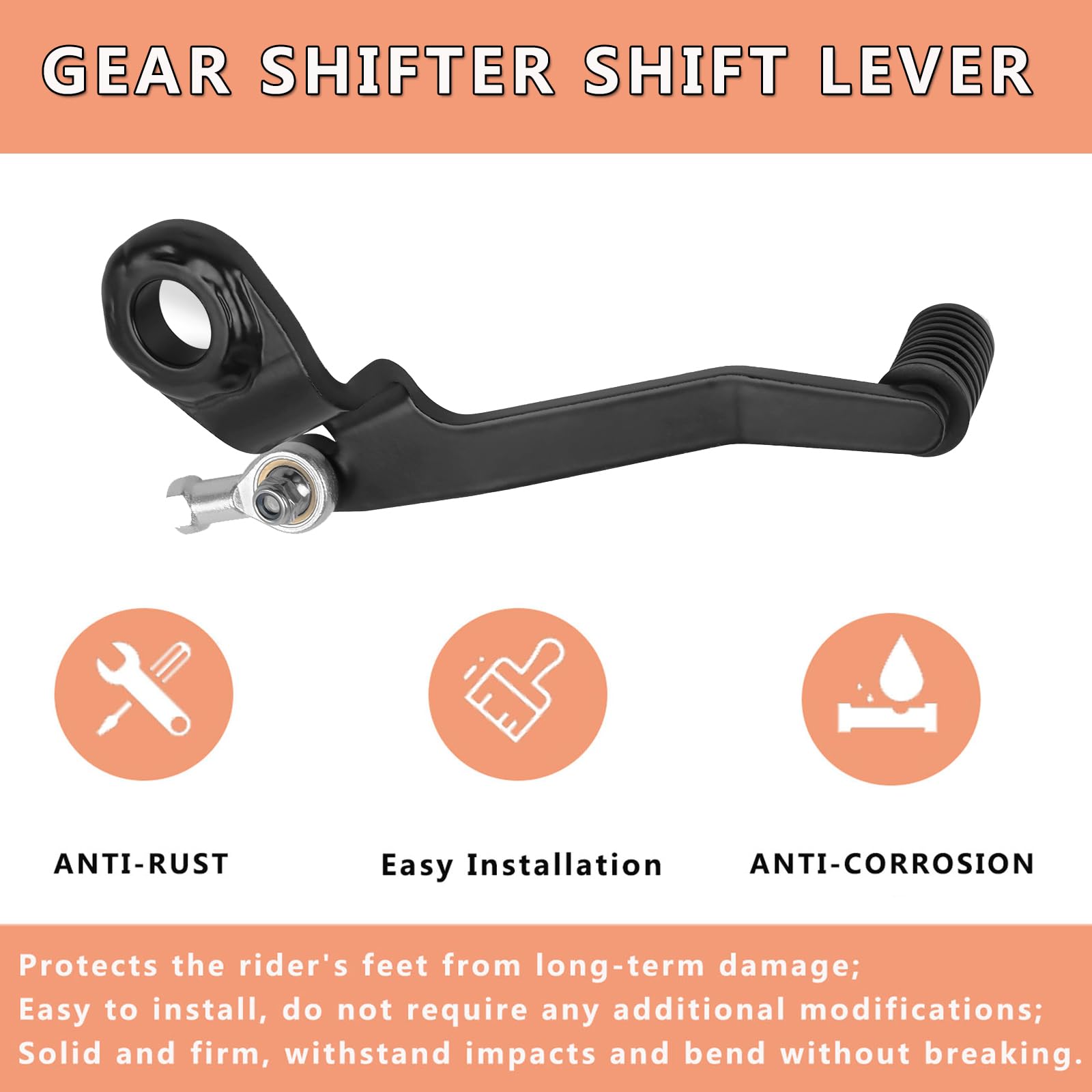 Amazon.com: WORLDMOTOP Motorcycle Gear Shifter Shift Lever Pedal