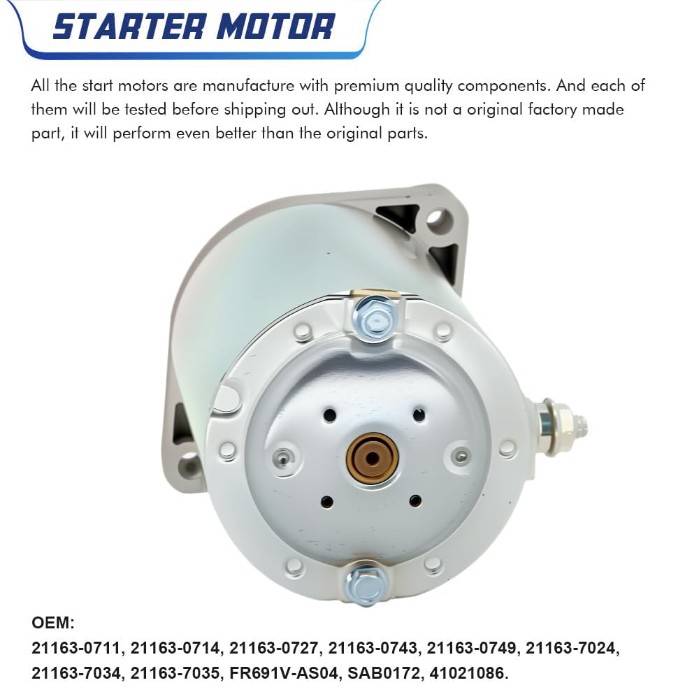 Amazon.com: Starter Motor Compatible with Kawasaki Cub Cadet Mower