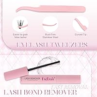 Vista 83 de Eyelash Extension Kit Lash Bond and Seal Lash Clusters with Eyelash Tweezer Lash Glue for Individual Lashes Lash Applicator Tool for DIY Lash