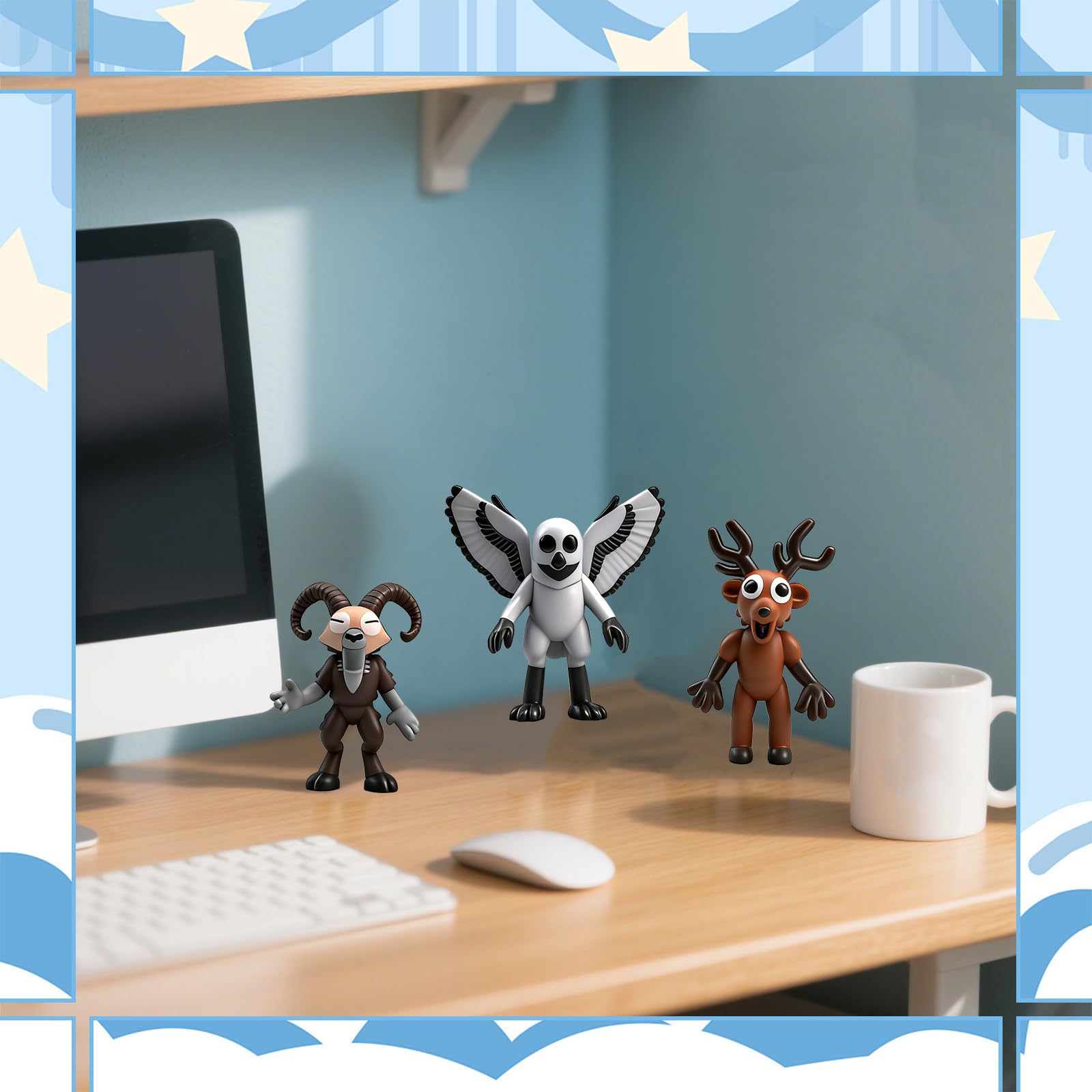 Driflo 99 Nights In the Forest Decorative Set, Anime Collectibles, 99 Nights In the Forest Merch, Character Collectibles - Image 4