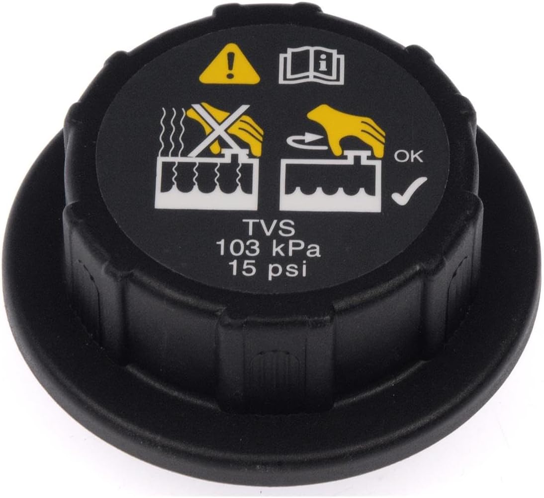 Engine Coolant Reservoir Cap Replacement 4C4Z8100B for Ford F650,F750,LCF 2004 2005 2006 2007 2008 2009 2010-2015 for IC Corporation 1300 FBC, BE School Bus 2006-2014 1Piece