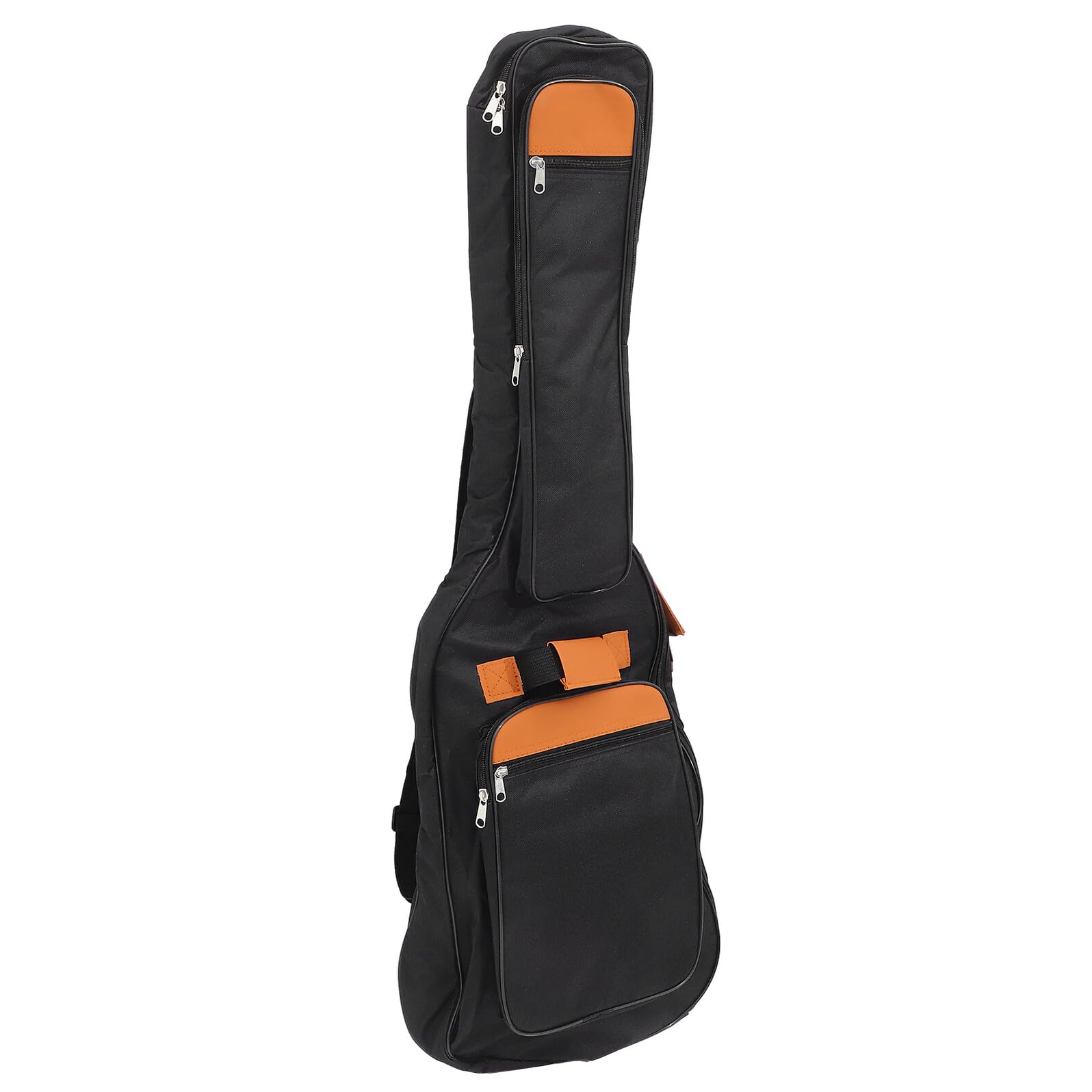 ERINGOGO Schwarze Canvas E-gitarrentasche mit Tragegriff, Leicht