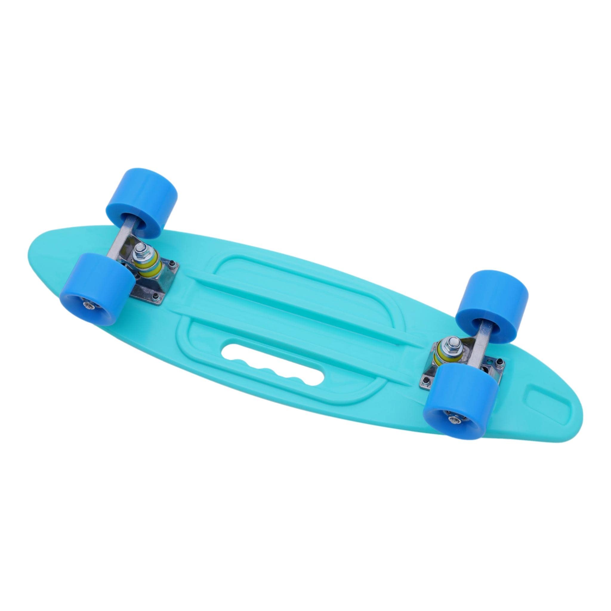 Cruiser Skate Tipo Penny 59 cm Tropical | Monopatín Urbano | Rodamientos ABEC-7 | Ruedas Poliuretano 78A | Ejes Aluminio 82 mm | Soporta 150 kg, theLongboarder