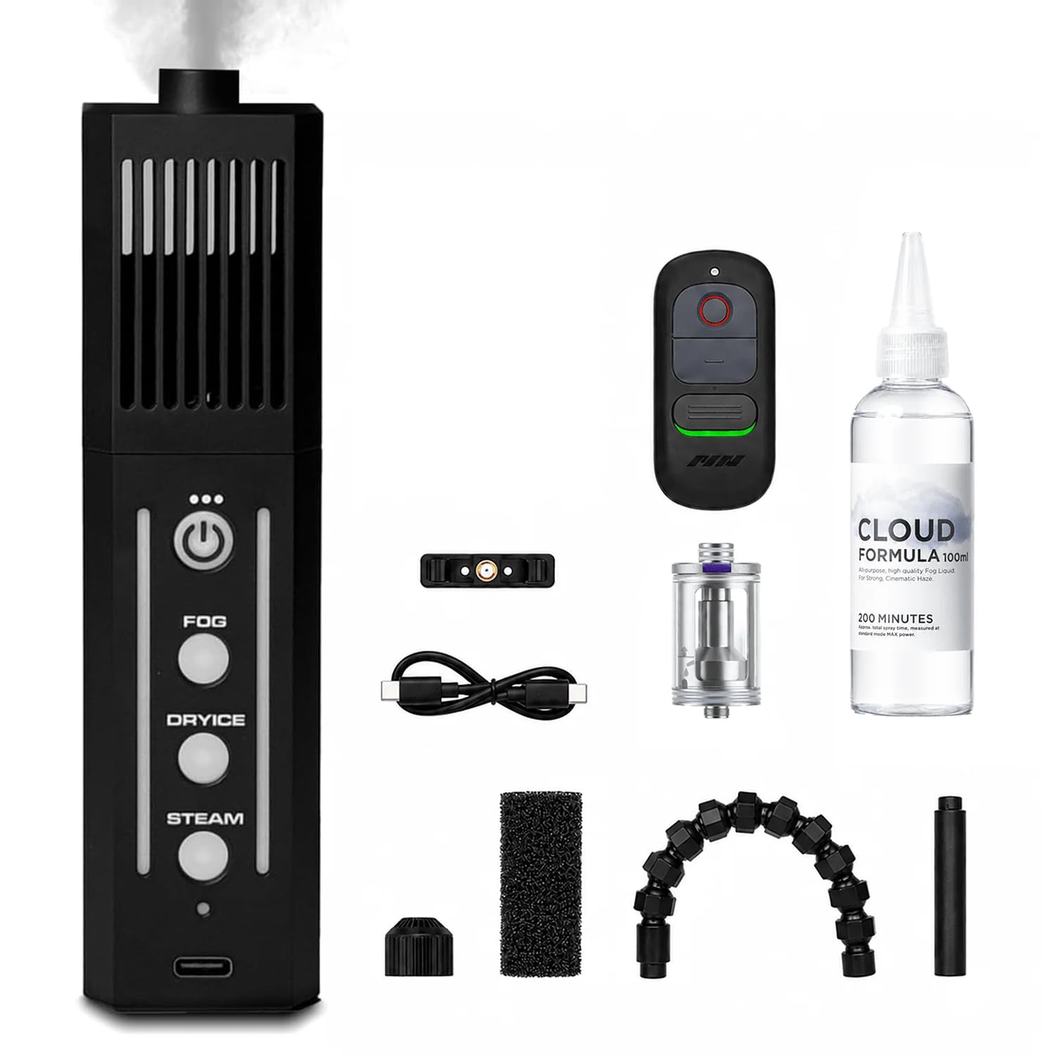 PMI SmokeNINJA PRO Handheld Fog Machine GEN3 Haze Nozzle Bluetooth Control