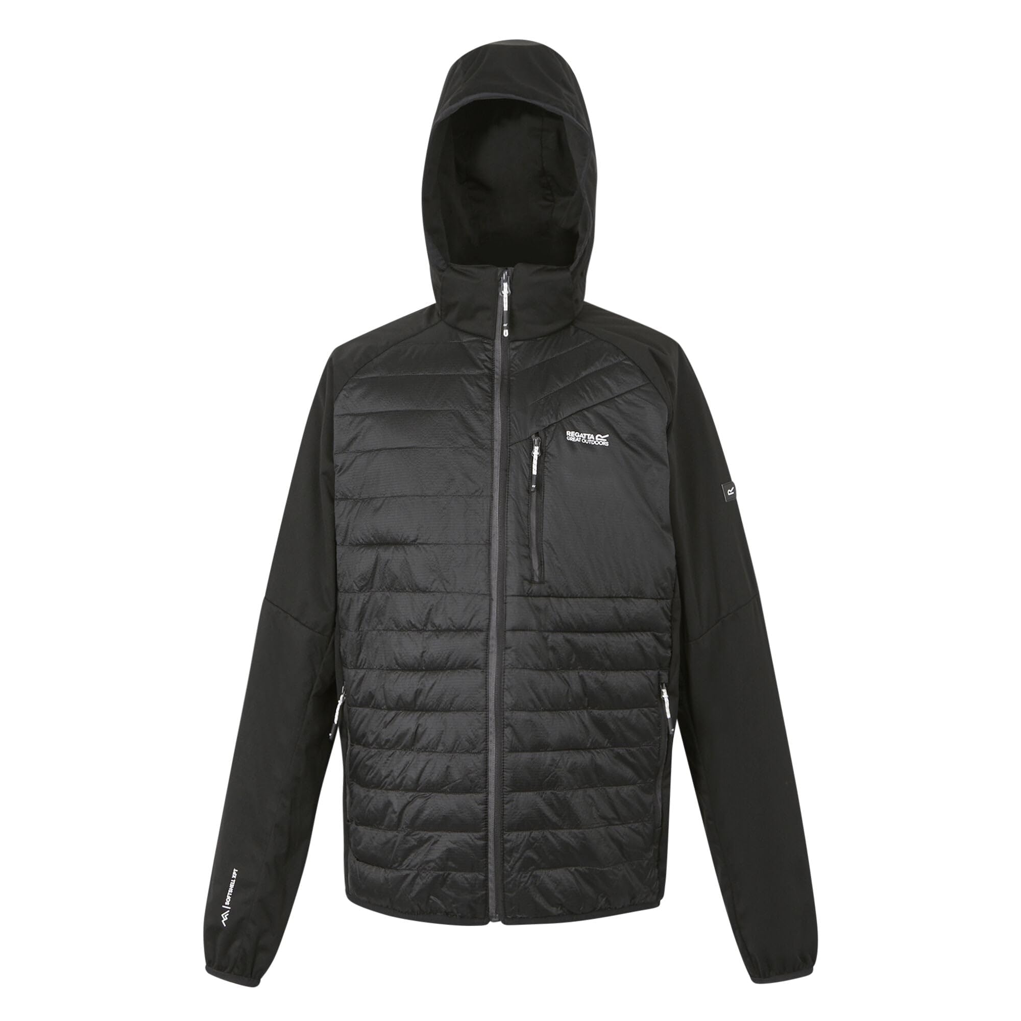 Regatta Mens Pro Hybrid Lightweight Full Zip Hooded Jacket