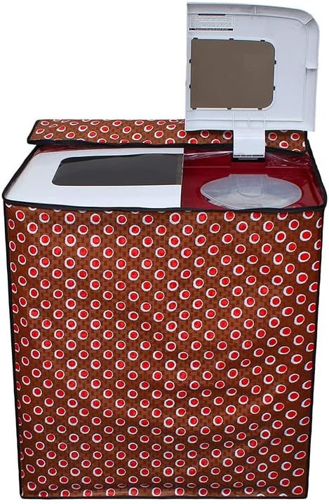 Fabrious Printed Washing Machine Cover for Mitashi 6.5 kg Semi-Automatic MiSAWM65v10 (Article No-010522/FB27)