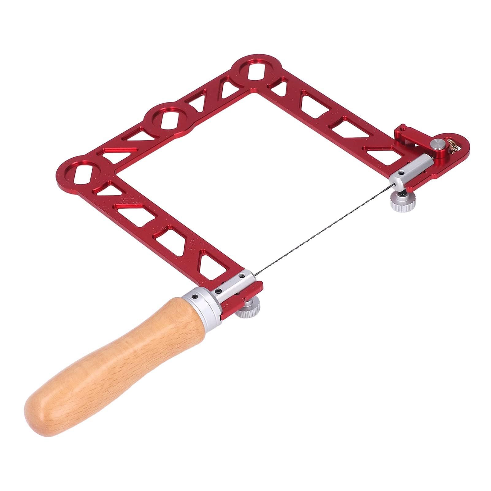 Scie à Chantourner Manuelle Garosa 5 Pouces Polyvalente pour Bricolage Précis avec Lame Renforcée pour Bois Plastique Caoutchouc Métal Mou Artisanat DIY