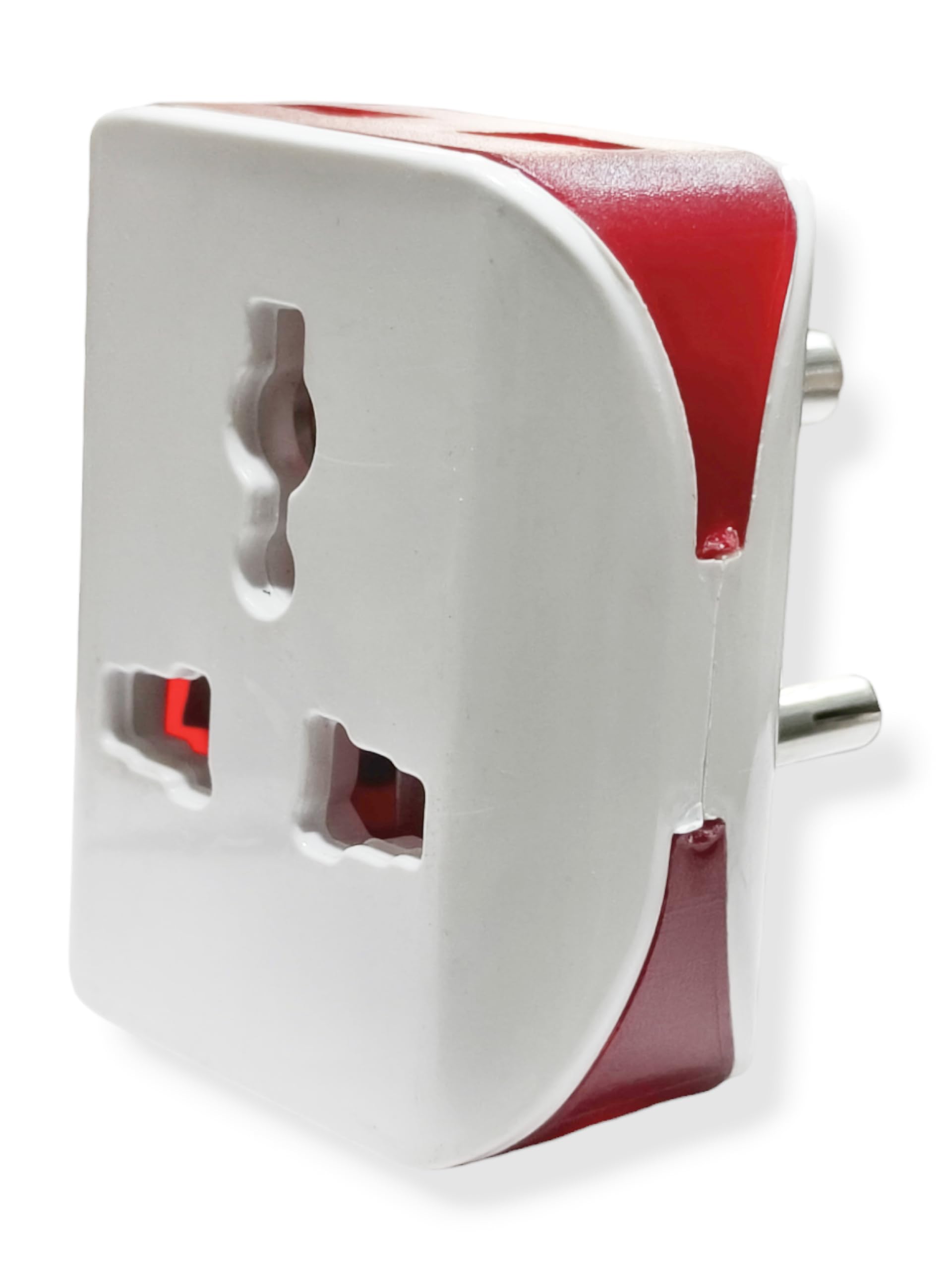 3 Pin Multi Plug Socket (6A) Travel Adapter with Universal Socket, 3 Pin Multi Plug Extension Socket-image-27