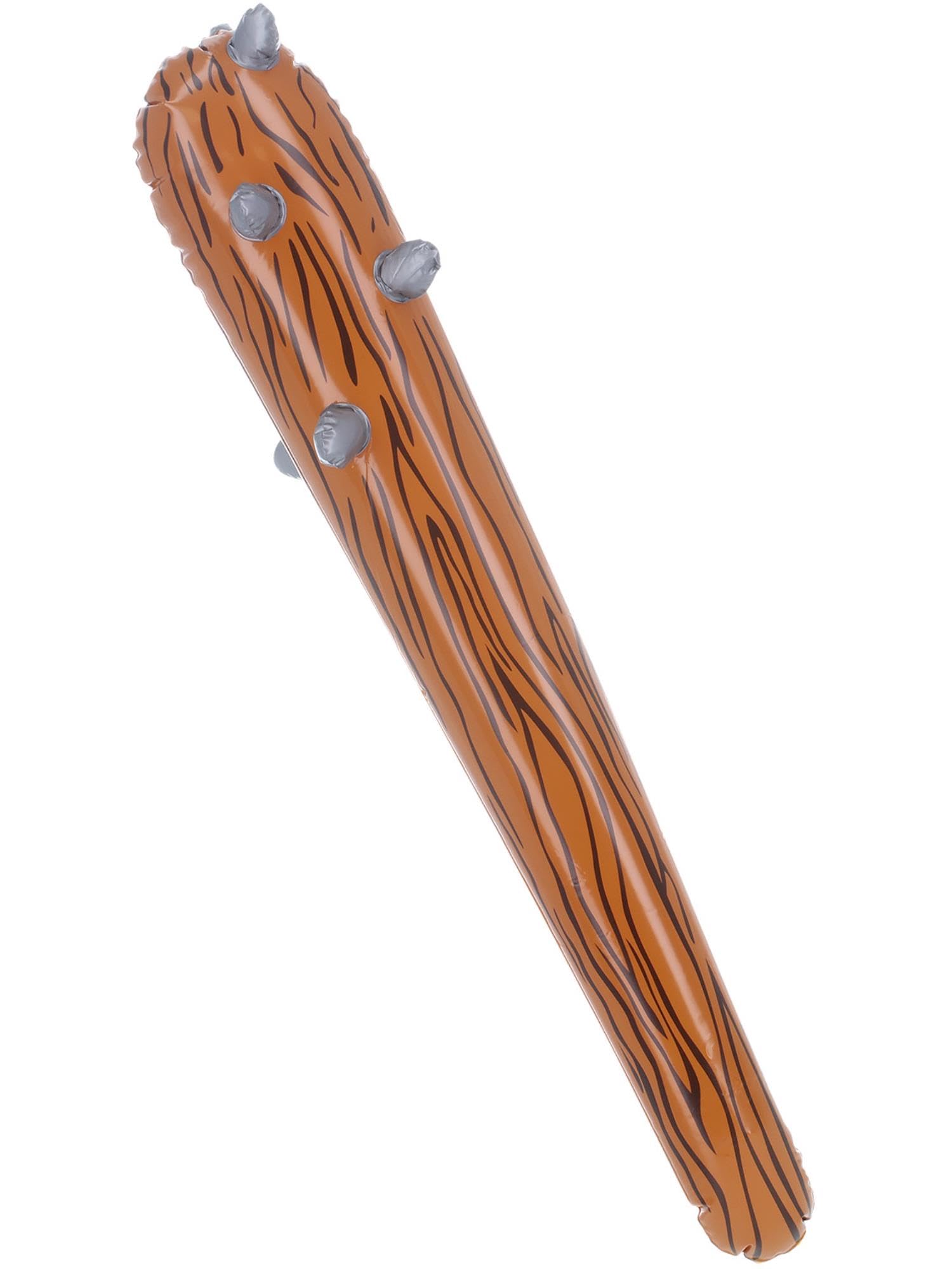 Smiffys - Inflatable Caveman Club - Brown - One Size