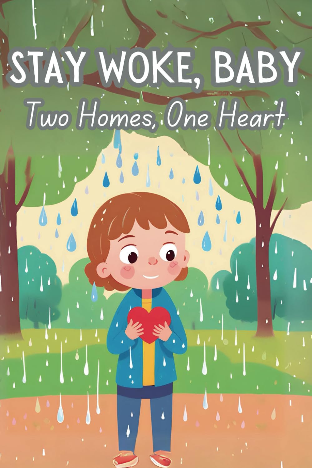 Stay Woke, Baby: Two Homes, One Heart | A children's book on navigating the emotions of parental separation and divorce while finding love and stability in two homes