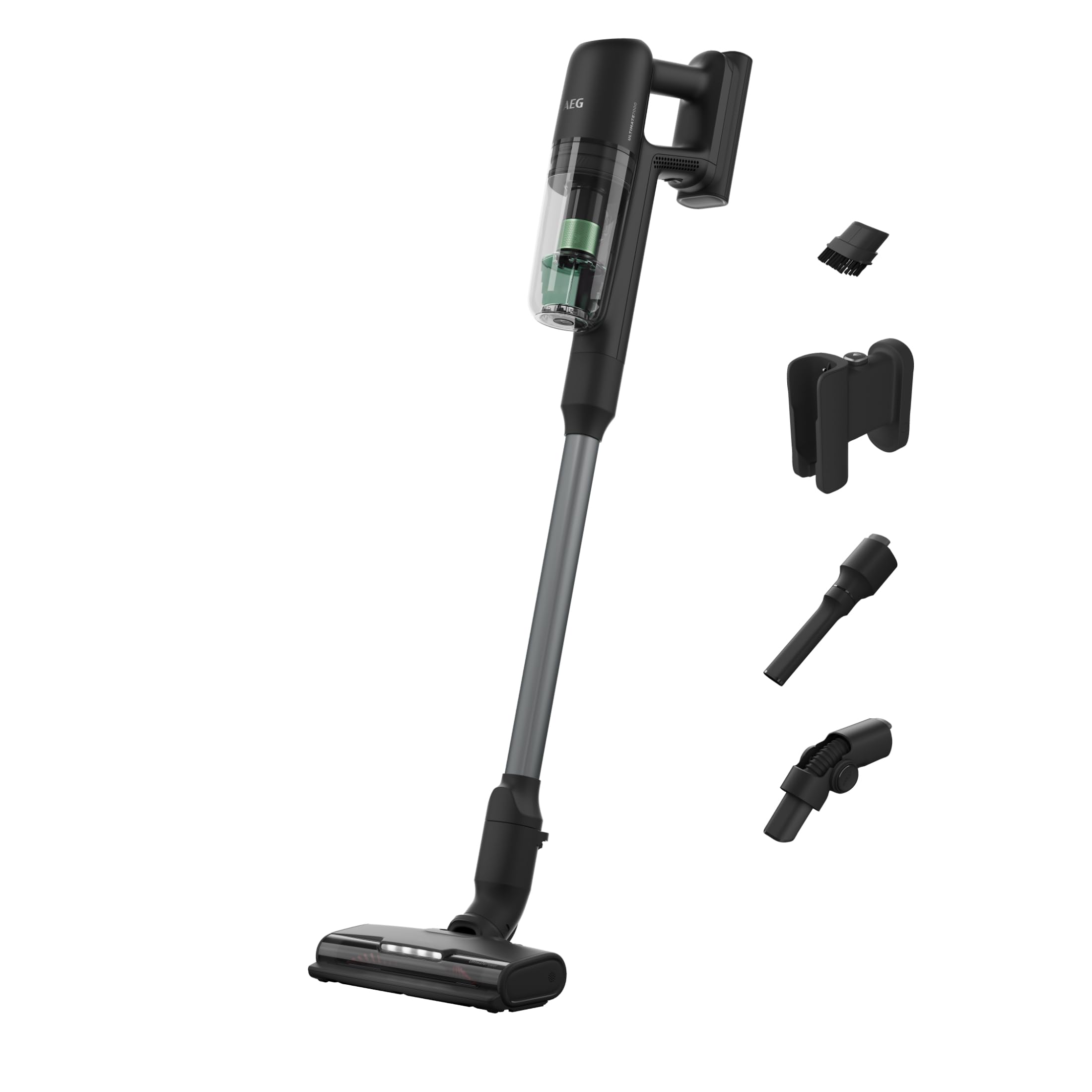 AEG Serie 7000 ÖKO Akku-Staubsauger, extra Kraftvoll, Ultraleicht 2,2kg, Ergonomisch, 70% Recyclingmaterial, bis zu 50 Min, 120m², 2in1, 5-Stufige Filtration, alle Böden, Automatik, grau, AP71UB14AM