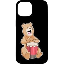 Bear Musician Drum Music Case for iPhone 15