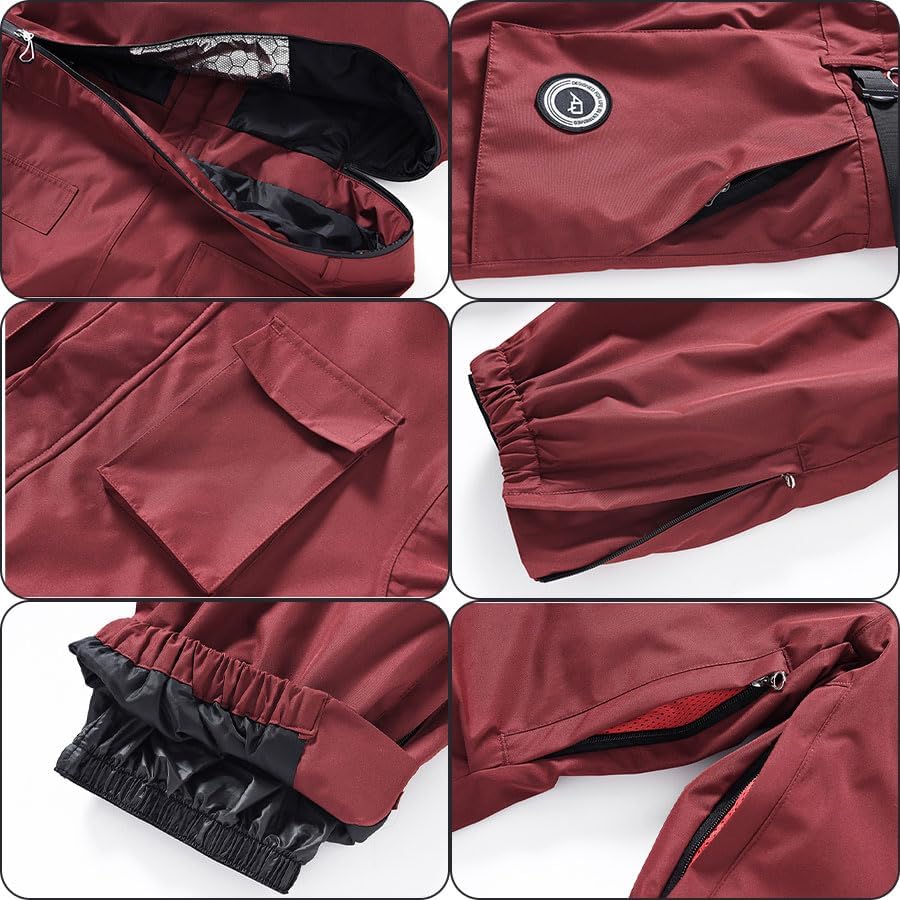 ZONE5] スノーボード スノーウェア レディース つなぎ 大きい