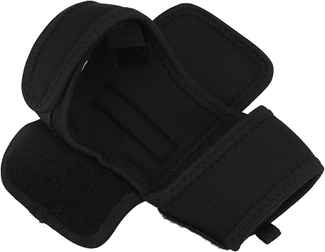 TANIQIACA Outdoor Diving Wrist Flashlight Gloves with Retractable Hook and, Durable Neoprene Material, Size for Both Hands, Black Color, includes Flashlight Holder for Underwater