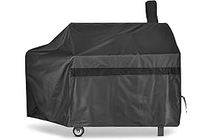 iCOVER Offset Smoker Cover - Waterproof, Heavy Duty Protection for New Braunfels Smokers