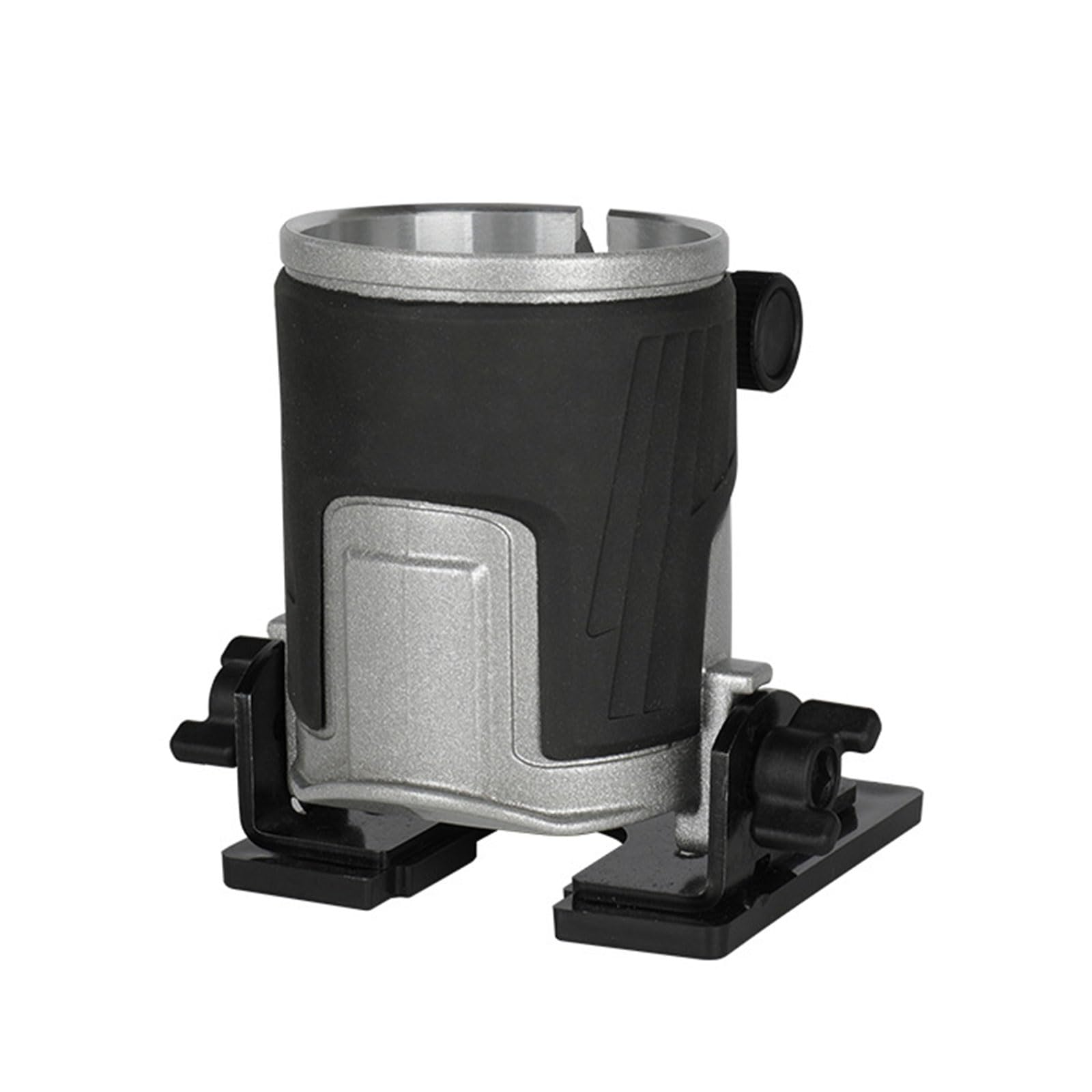 Thatiarry Square Bottom Aluminum Trim Router Base With Clear For Precisions Woodworking And Diyer Projects Abs Construction Router Base Plates For Woodworking
