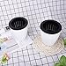Vencer 3 Pack Self Watering Plante Flower Pot,Suitable for All Plants,Herbs,African Violets,Succulents,Flowers Or Start Plants,White,VF-059