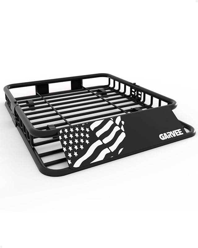 51" x 36" Universal Roof Rack Cargo Carrier Basket | 200 LBS Capacity Rooftop Cargo Rack, Car Top Luggage Holder Basket Heavy Duty for Cars, SUVs, Trucks
