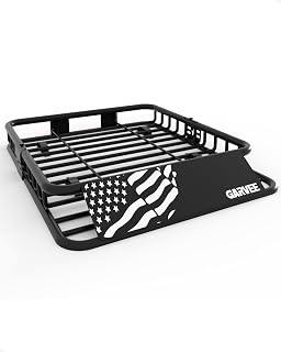 51" x 36" Universal Roof Rack Cargo Carrier Basket | 200 LBS Capacity Rooftop Cargo Rack, Car Top Luggage Holder Basket Heavy Duty for Cars, SUVs, Trucks