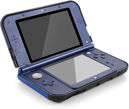 Miniatura 39 de TNP - Funda compatible con Nintendo 3DS XL LL 2015 - Carcasa rígida transparente ultra transparente [nuevo diseño modificado sin bisagras]