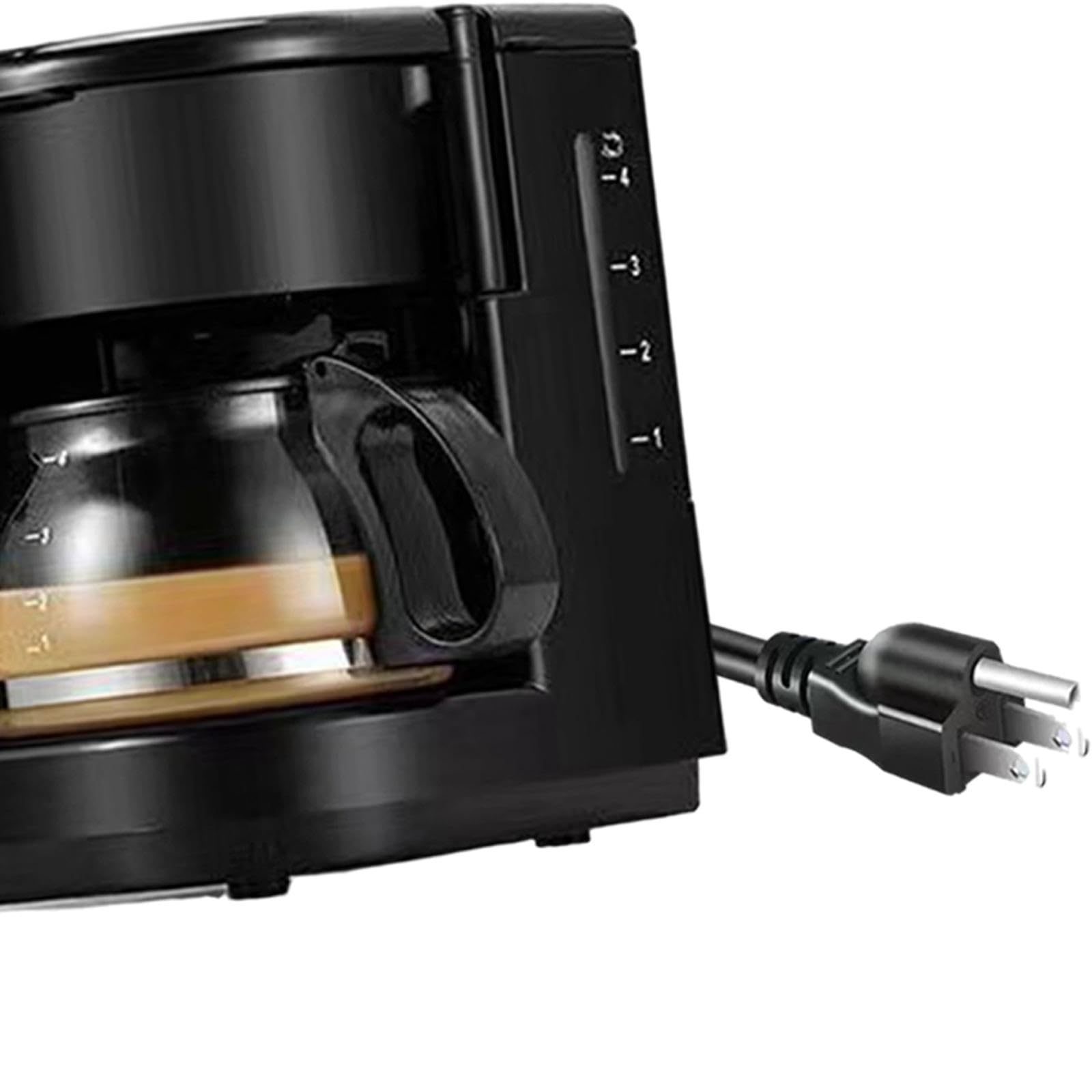Máquina de Desayuno 3 en 1, Plancha Antiadherente, pequeños electrodomésticos de Cocina versátiles, Horno Tostador con cafetera for Huevos y Salchichas