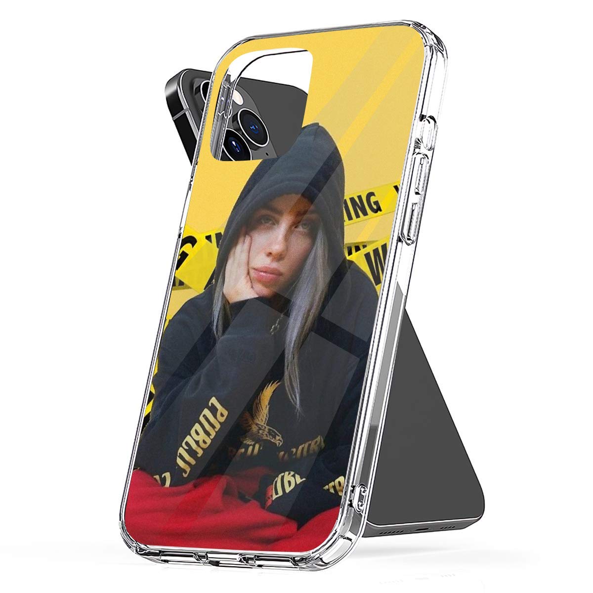 Phone Case Billie TPU Eilish Compatible with iPhone 11 12 13 14 15 16 17 Pro Max Mini XR SE 2022 7 8 X Xs Plus For Samsung S22 S23 S24 S25 Ultra Clear