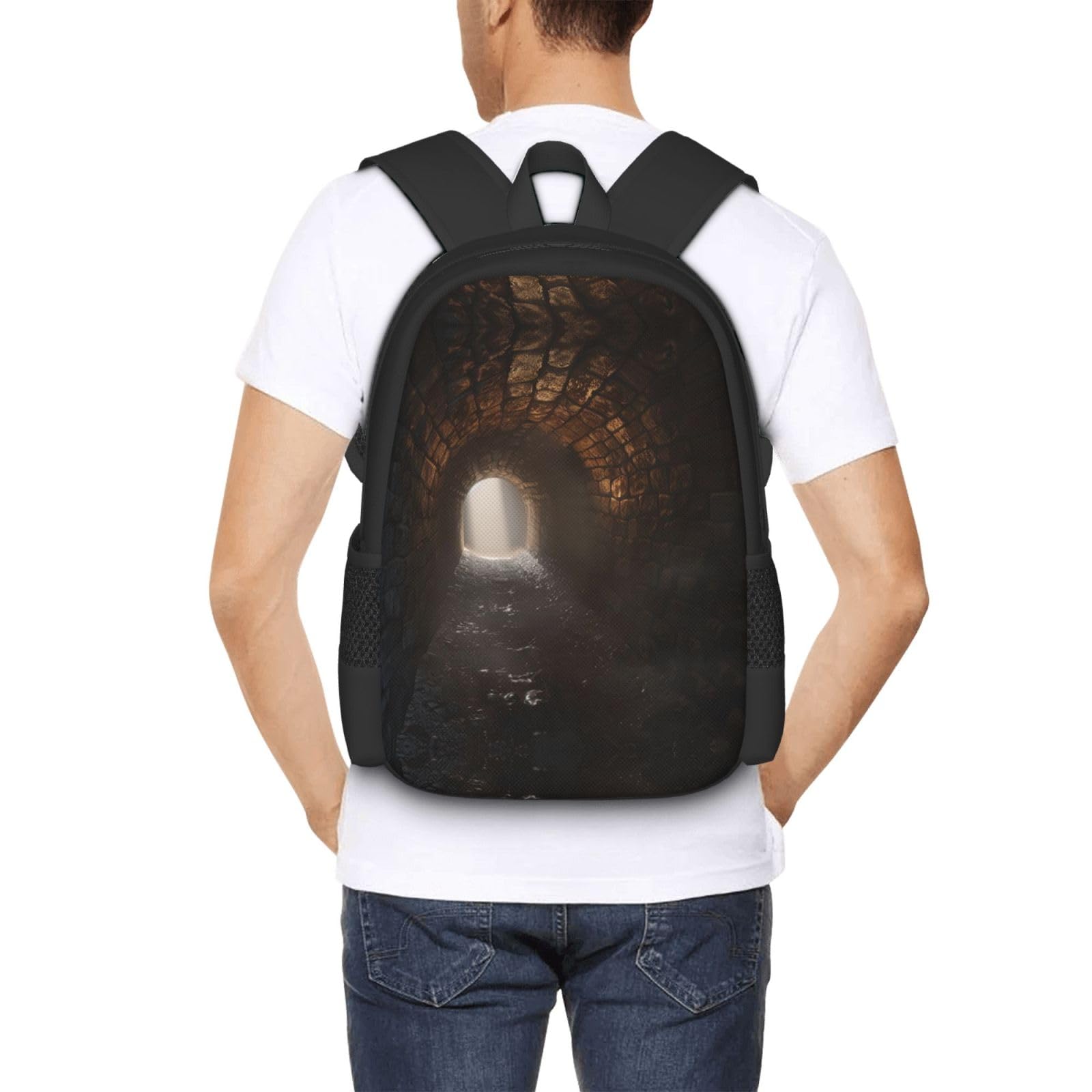 Plecak unisex Petribal 15,6 cala laptop regulowany plecak Oxford