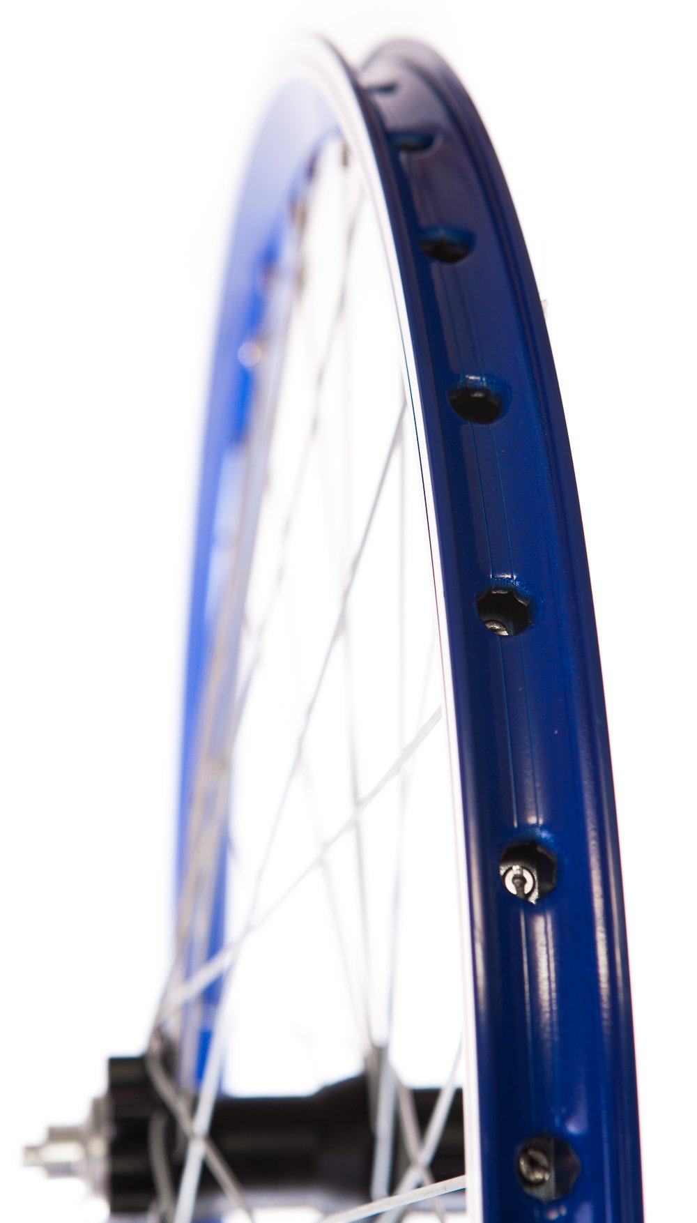 Paire De Roues 26 Pouces VTT - Jantes En Alliage - Bleu - Disque - 7/8/9 Vitesses