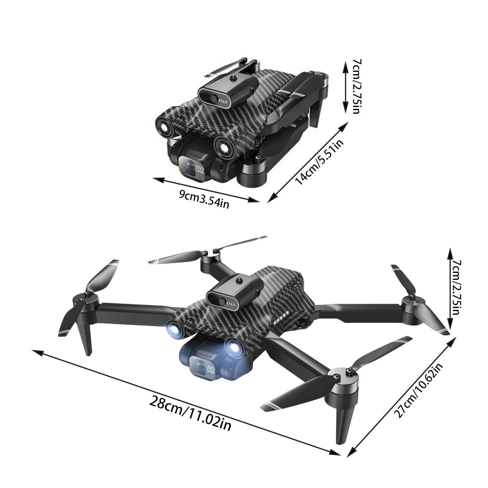 Potente dron flotante con cámara de motor sin escobillas para una estabilidad libre. Control preciso de grabaciones de alta resolución. Batería duradera. Diseño compacto y fácil de usar (A, 28 x 27 x