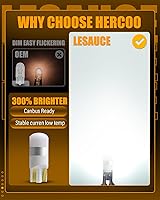 Vista 3 de LESAUCE Kit de luces LED para matrícula para Dodge Ram 1500 Pickup 1994-2001, Dodge Ram 2500/3500 1994-2002 Pickup - LED blanco de 6000 K, carcasa