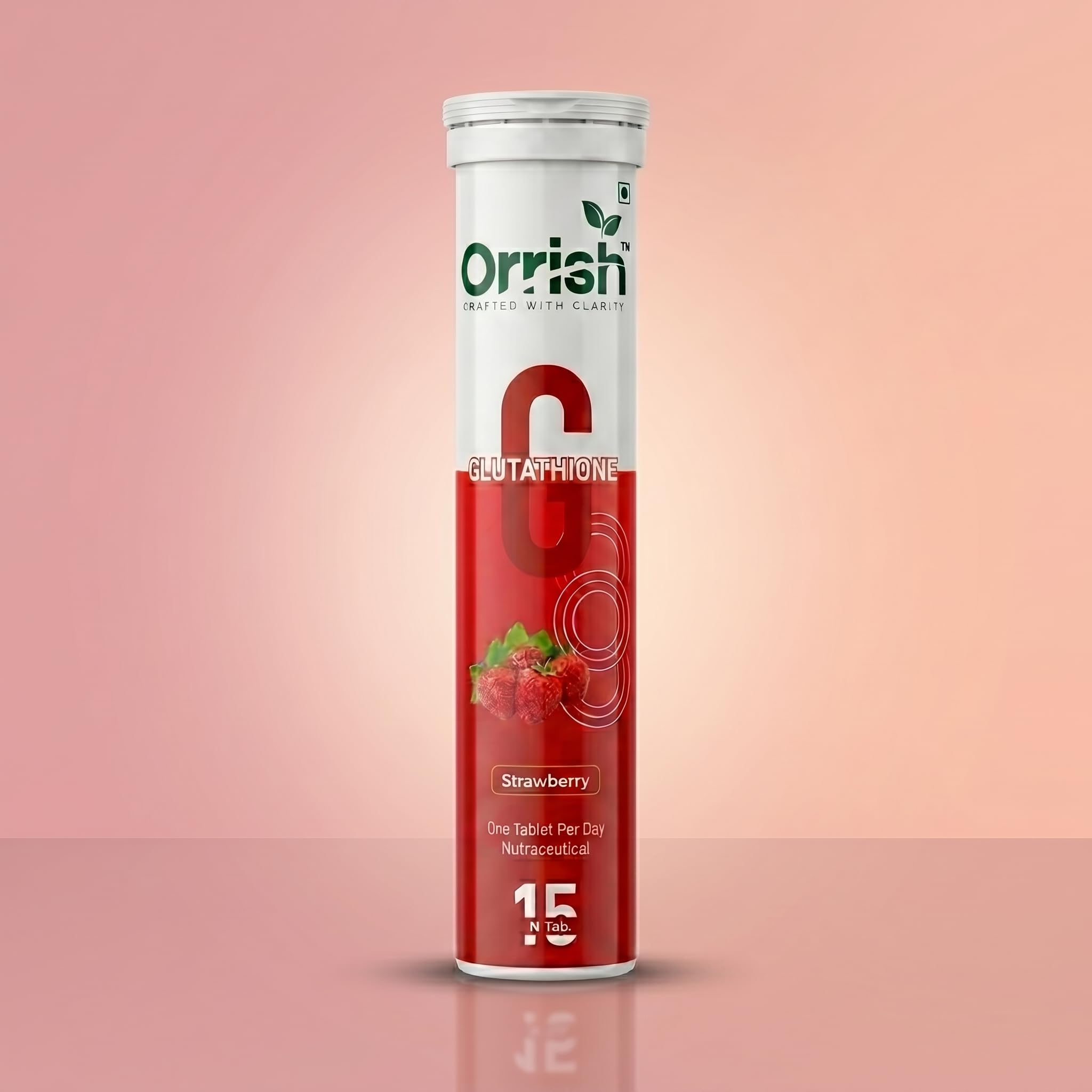 Glutathione Beauty Tablets with Vitamin C Strawberry | Travel-friendly fizz tablets, delicious taste, easy daily routine, no added hassle-image-18
