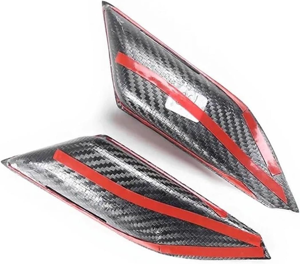 Compatible for Porsche Taycan 911 992 2019-2022 Real Carbon Fiber Car Door Inner Handle Door Bowl Cover Trim Car Interior Accessories(Style A for 911)