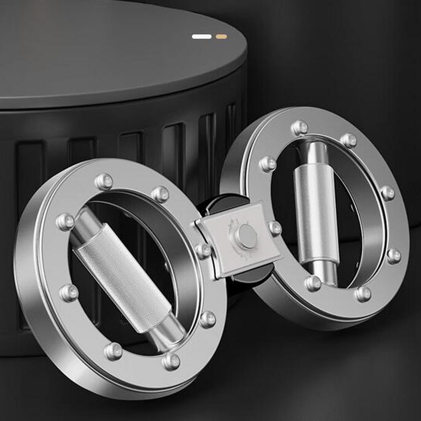 Machine De Rotation Pour Haut Du Corps Ronyme – Poignées 360°, Résistance Réglable, Acier, Pour Bras, Poitrine, Dos, Épaules